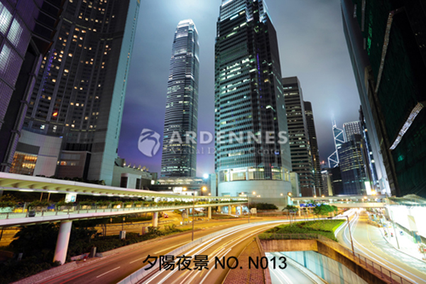 夕陽夜景N013