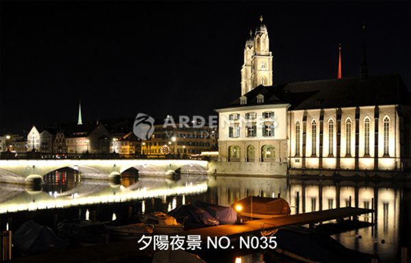 夕陽夜景N035
